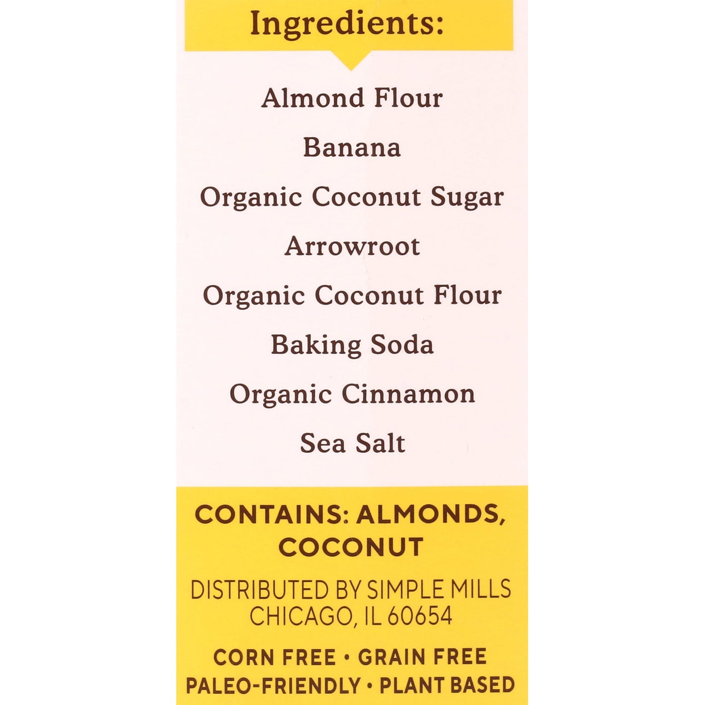 Almond Flour Banana Muffin and Bread Mix, Gluten-Free Baking Mix, 9 Oz