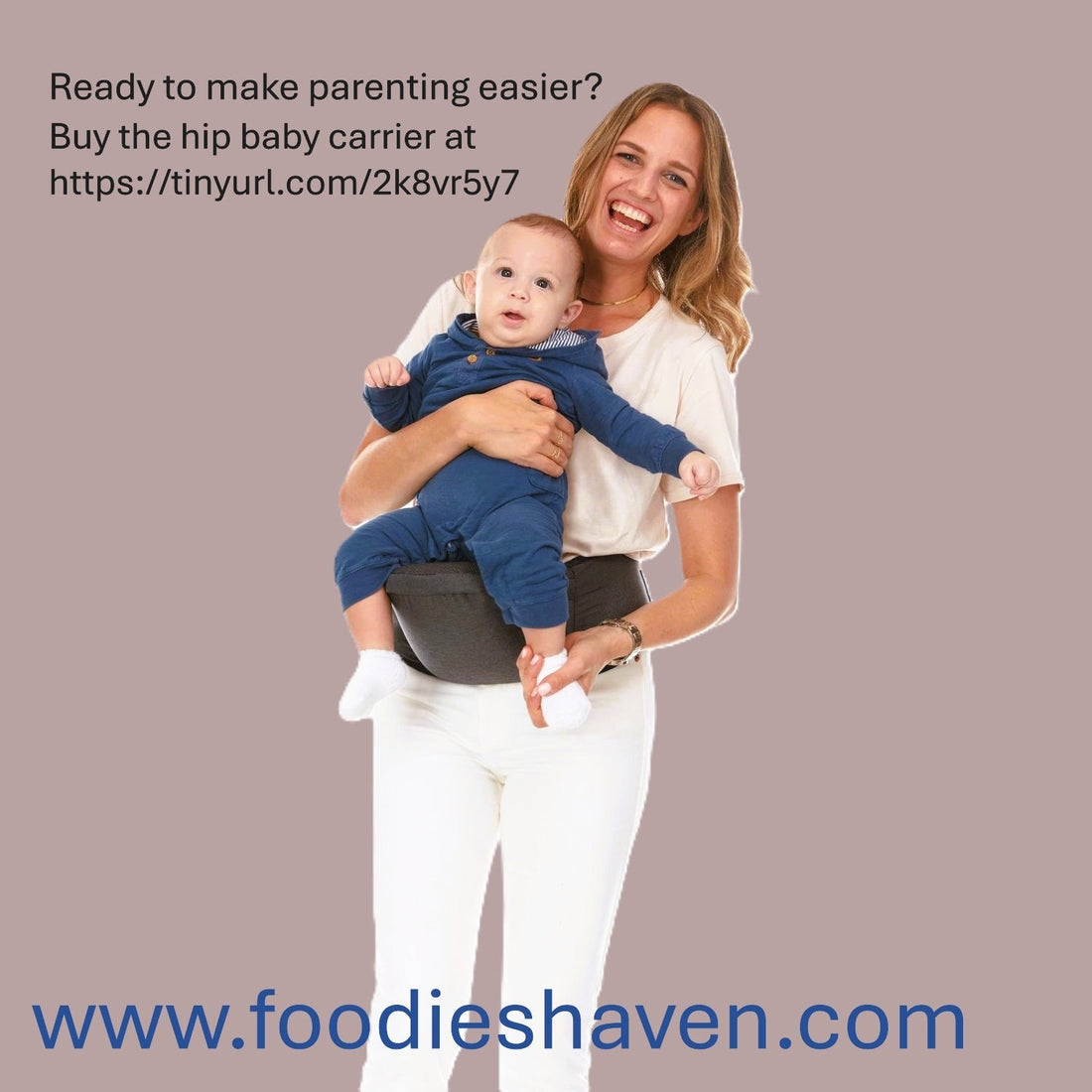 Say Goodbye to Back Pain – Meet the Hip Baby Carrier!